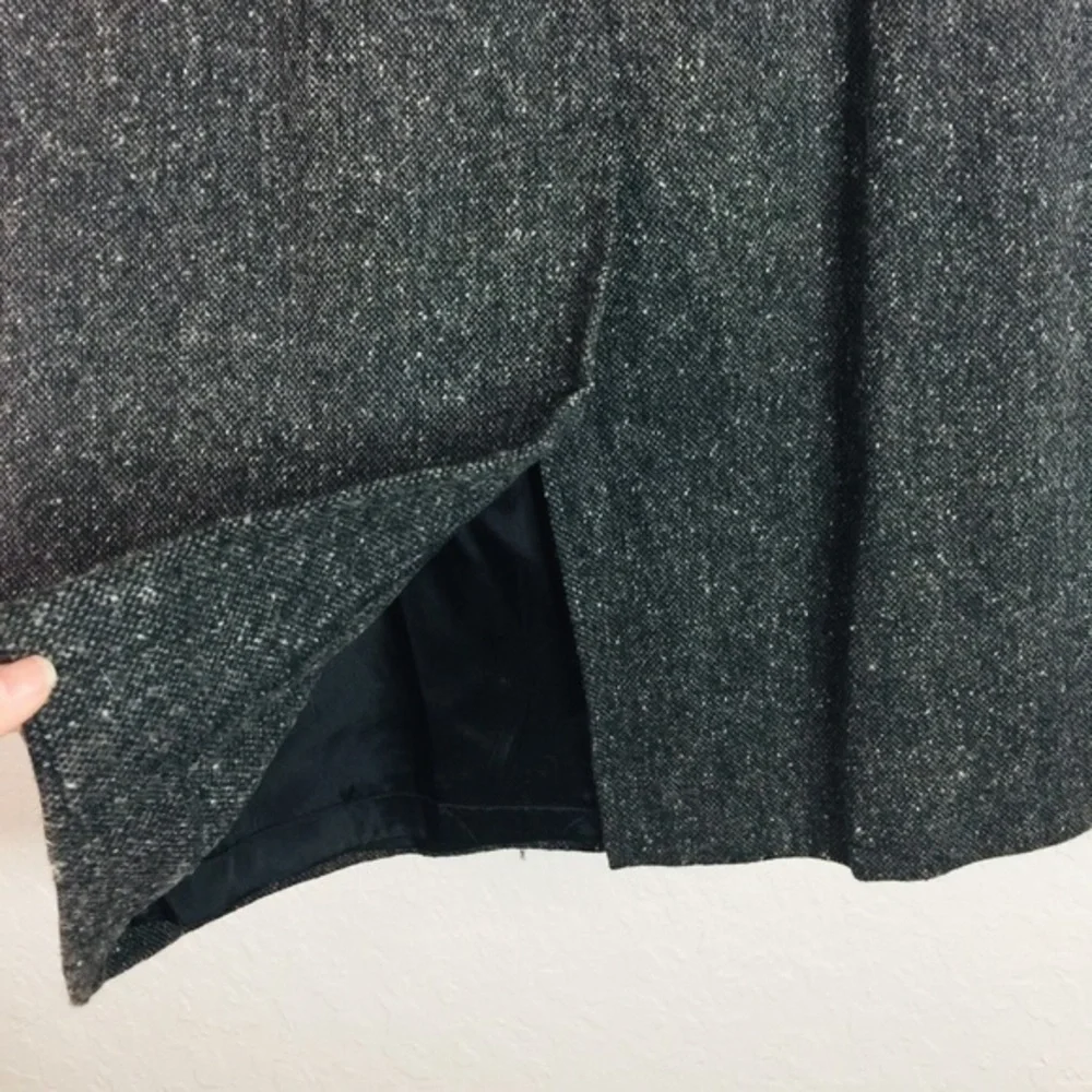 NORTHERN ISLES Wool Button Down‎ Pencil Skirt